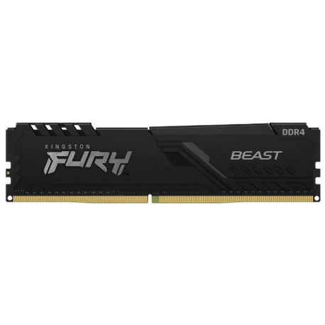 Kingston FURY Beast - DDR4 - kit - 64 GB: 2 x 32 GB - DIMM 288-pin - 3600 MHz / PC4-28800 - CL18 - 1.35 V - unbuffered - non-ECC - black - 0