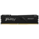Kingston FURY Beast - DDR4 - kit - 64 GB: 2 x 32 GB - DIMM 288-pin - 3600 MHz / PC4-28800 - CL18 - 1.35 V - unbuffered - non-ECC - black