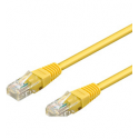 goobay - Patch cable - RJ-45 (M) to RJ-45 (M) - 1.5 m - UTP - CAT 6 - molded - yellow