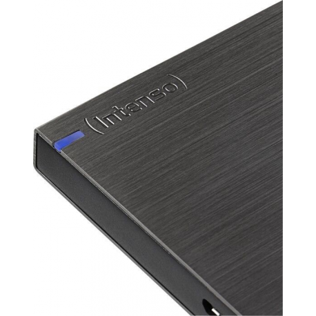 Intenso Memory Board - Hard drive - 2 TB - external (portable) - 2.5" - USB 3.0 - 5400 rpm - buffer: 8 MB - antracite - 2
