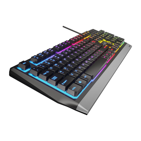 Genesis Rhod Series 300 RGB - Keyboard - backlit - USB - QWERTY - US - black - 1