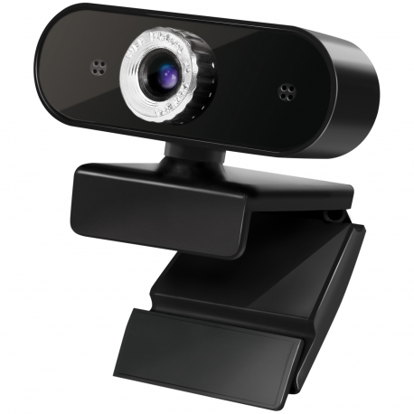 LogiLink Pro full HD USB webcam with microphone - Web camera - colour - 3 MP - 1920 x 1080 - 1080p - audio - USB 2.0 - MJPEG - 2