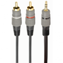 Cablexpert - Audio cable - stereo mini jack (M) to RCA x 2 (M) - 2.5 m