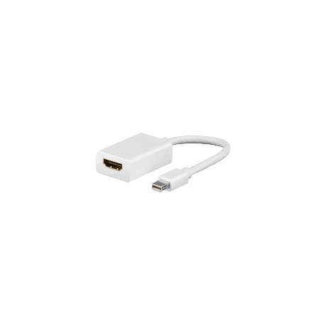 goobay A 346 - Adapter - Mini DisplayPort male to HDMI female - 0