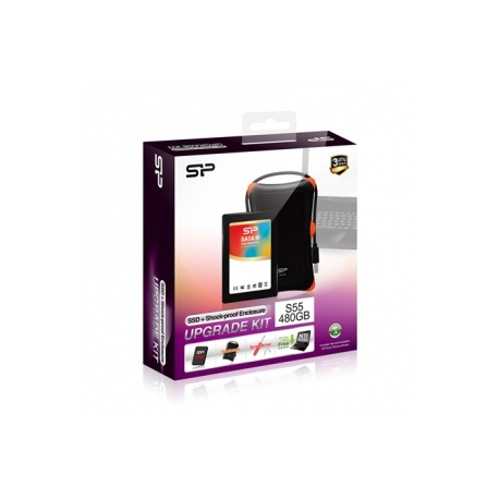 SILICON POWER Slim S55 - SSD - 960 GB - internal - 2.5" - SATA 6Gb / s - 0