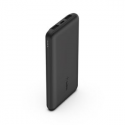 Belkin BOOST CHARGE - Power bank - 10000 mAh - 15 Watt - 3 output connectors (2 x USB, USB-C) - black