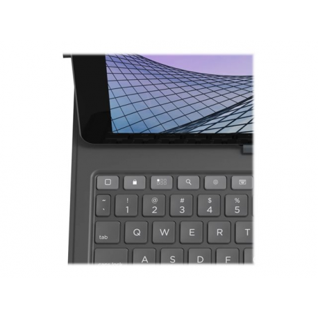 ZAGG Messenger Folio 2 - Keyboard and folio case - Bluetooth - Nordic - charcoal keyboard, charcoal case - for Apple 10.2-inch iPad (7th generation, 8th generation); 10.5-inch iPad Air (3rd generation) - 12