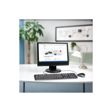 Logitech Desktop MK120 - Keyboard and mouse set - USB - QWERTY - US International - 9