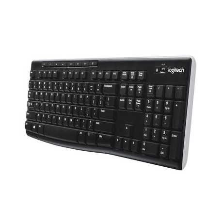 Logitech Wireless Keyboard K270 - Keyboard - wireless - 2.4 GHz - QWERTY - Dutch - 1