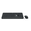 Logitech MK540 Advanced - Keyboard and mouse set - wireless - 2.4 GHz - QWERTY - UK