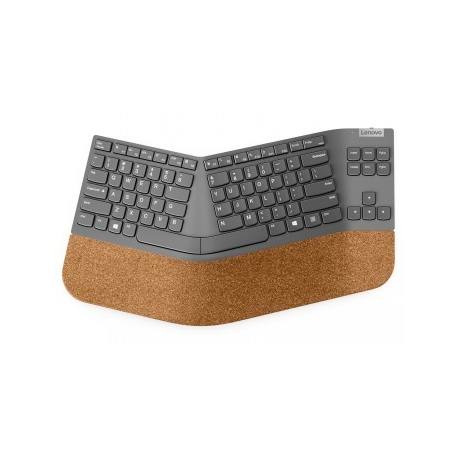 Lenovo Go Split - Keyboard - wireless - 2.4 GHz - Swedish / Finnish - storm grey - retail - for ThinkCentre M70q Gen 2; ThinkPad E14 Gen 4; E15 Gen 4; ThinkStation P360; V15 - 0