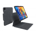 ZAGG Pro Keys - Keyboard and folio case - backlit - Bluetooth - Nordic - black / grey keyboard, black / grey case - for Apple 11-inch iPad Pro (1st generation, 2nd generation, 3rd generation)