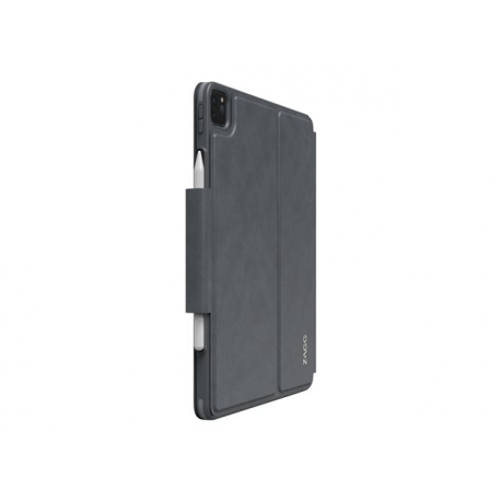 ZAGG Pro Keys - Keyboard and folio case - backlit - Bluetooth - Nordic - black / grey keyboard, black / grey case - for Apple 11-inch iPad Pro (1st generation, 2nd generation, 3rd generation) - 9