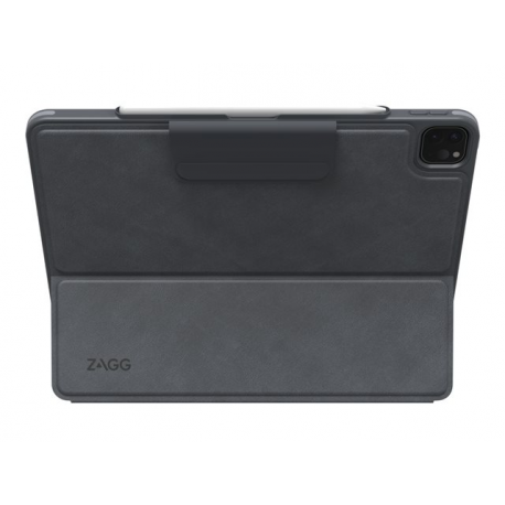 ZAGG Pro Keys - Keyboard and folio case - backlit - Bluetooth - Nordic - black / grey keyboard, black / grey case - for Apple 11-inch iPad Pro (1st generation, 2nd generation, 3rd generation) - 11