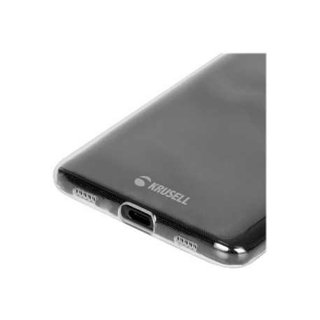 Krusell Softcover - Back cover for mobile phone - transparent - for Apple iPhone 12 mini - 4