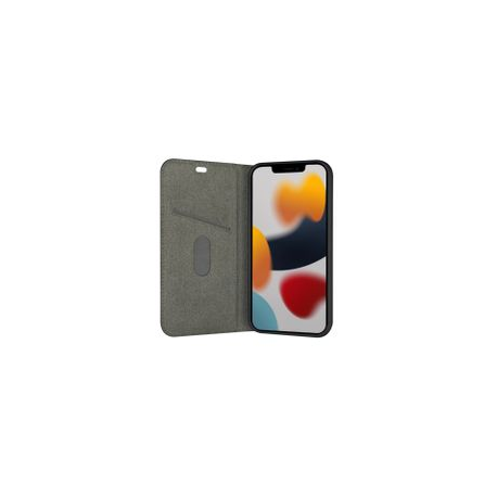 dbramante1928 - Flip cover for mobile phone - recycled vegan leather - black - for Apple iPhone 13 Pro Max - 0