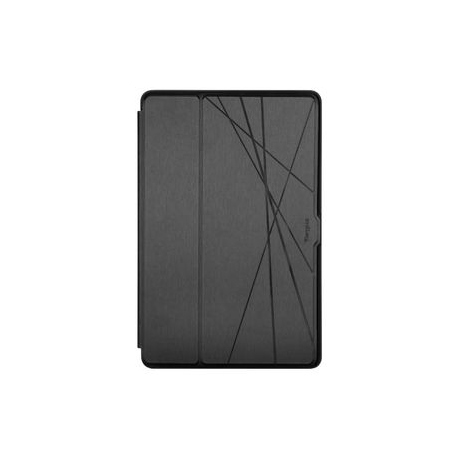 Targus Click-In - Flip cover for tablet - thermoplastic polyurethane (TPU) - black - 12.4" - for Samsung Galaxy Tab S7 FE, Tab S7+ - 0