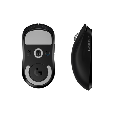 Logitech PRO X SUPERLIGHT Wireless Gaming Mouse - Mouse - optical - 5 buttons - wireless - LIGHTSPEED - Logitech LIGHTSPEED receiver - black - 12