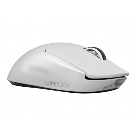 Logitech PRO X SUPERLIGHT Wireless Gaming Mouse - Mouse - optical - 5 buttons - wireless - LIGHTSPEED - Logitech LIGHTSPEED receiver - white - 3