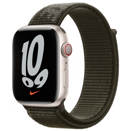 Apple Nike - Loop for smart watch - 130-190 mm - cargo khaki - for Watch (38 mm, 40 mm, 41 mm) - 2