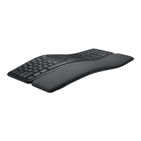 Logitech ERGO K860 Split Keyboard for Business - Keyboard - wireless - Bluetooth LE - QWERTY - US International - graphite - 3
