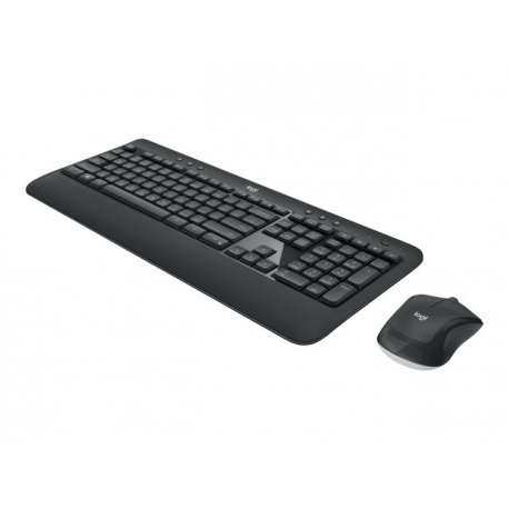 Logitech MK540 Advanced - Keyboard and mouse set - wireless - 2.4 GHz - French - 1