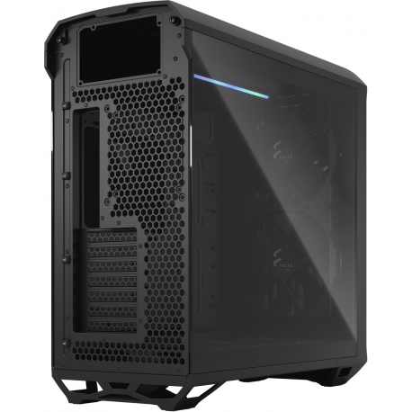 Fractal Design Vector RS - Tower - extended ATX - no power supply (ATX) - blackout - USB/Audio - 2