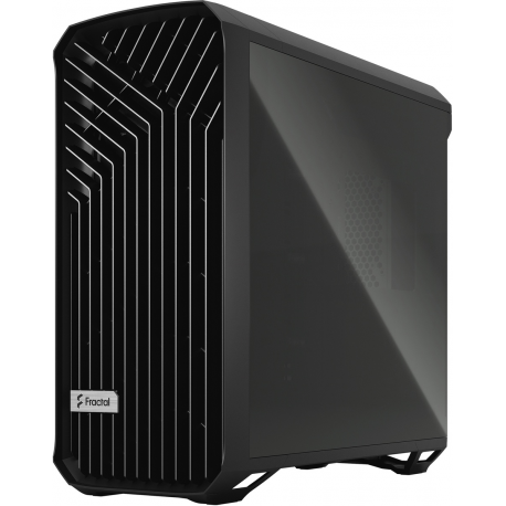 Fractal Design Vector RS - Tower - extended ATX - no power supply (ATX) - blackout - USB/Audio - 6