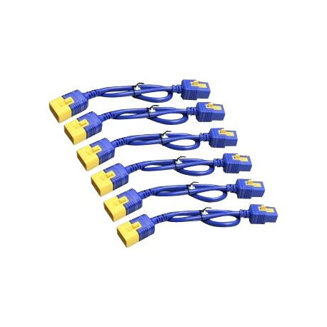 APC - Power cable - IEC 60320 C19 to IEC 60320 C20 - 1.8 m - blue - - for P/N: SMT2200I-AR, SMT2200R2I-AR, SMT3000I-AR, SMT3000R2I-AR, SMX3000HVTUS, SRT10RMXLIX806 - 0