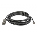 StarTech.com 16ft (5m) USB C to HDMI Cable 4K 60Hz with HDR10, Ultra HD USB Type-C to 4K HDMI 2.0b Video Adapter Cable, USB-C to HDMI HDR Monitor / Display Converter, DP 1.4 Alt Mode HBR3 - Thunderbolt 3 Compatible (CDP2HDMM5MH) - Video interface converter - USB-C male to HDMI male - 5 m - black - 4K support, active