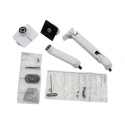 Ergotron HX - Mounting kit (articulating arm, desk clamp mount, grommet mount) - for LCD display /  curved LCD display (Constant Force motion) - white - screen size: up to 49"
