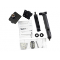 Ergotron HX - Mounting kit (articulating arm, desk clamp mount, grommet mount) - for LCD display /  curved LCD display (Constant Force motion) - matte black - screen size: up to 49"