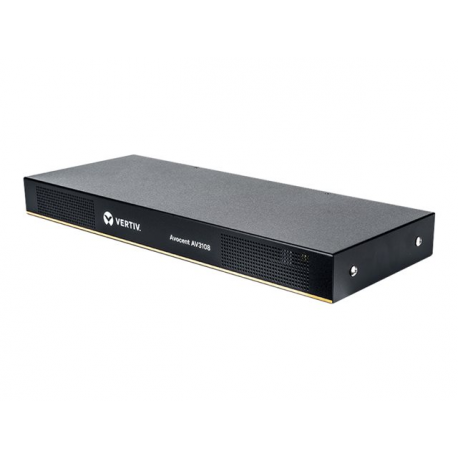 Avocent AutoView AV3108 - KVM switch - 8 x KVM port(s) - 1 local user - 1 IP user - rack-mountable - 1