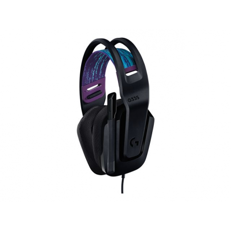 Logitech G G335 Wired Gaming Headset - Headset - full size - wired - 3.5 mm jack - black - Discord Certified - 1