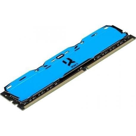 GOODRAM IRDM X - DDR4 - module - 8 GB - DIMM 288-pin - 3200 MHz / PC4-25600 - CL16 - 1.35 V - unbuffered - non-ECC - blue - 1