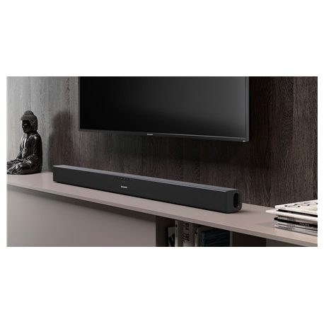 Sharp HT-SB140 - Sound bar - wireless - Bluetooth - 50 Watt - matte black - 4