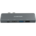 Canyon DS-5 - Docking station - USB-C - 7-slot - HDMI
