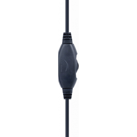 Gembird GHS-05-B - Headset - full size - wired - 3.5 mm jack - blue-black - 1