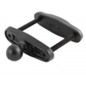 RAM - Mounting component (square rail clamp base, forklift rail) - for data collection terminal - for Zebra MC3300, MC3300-G, MC3330R, MC3390R