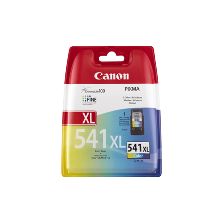 Canon CL-541XL - 15 ml - High Yield - colour (cyan, magenta, yellow) - original - ink cartridge - for PIXMA GM4050, MG3150, MG3510, MG3550, MG3650, MG4250, MX475, MX525, MX535, TS5150, TS5151 - 3