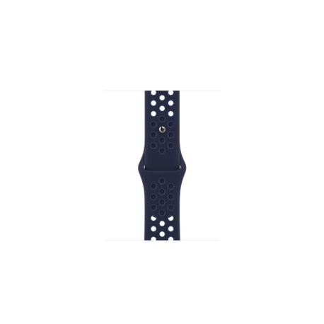 Apple Nike - Band for smart watch - 130-200 mm - midnight navy, mystic navy - for Watch (38 mm, 40 mm, 41 mm) - 0