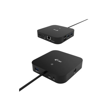 i-Tec - Docking station - USB-C 3.1  /  Thunderbolt 3 - HDMI, DP++ - GigE - 0