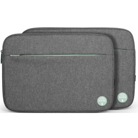 PORT Designs Yosemite ECO - Notebook sleeve - up to 15.6" - grey - 3