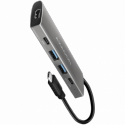 AXAGON HMC-5 - Docking station - for desktop, laptop, smartphone, tablet - USB-C 3.2 Gen 1 / USB 3.0 / Thunderbolt 3 - HDMI