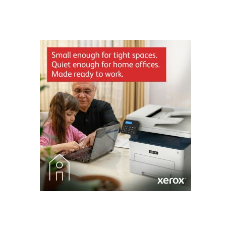 Xerox B225 - Multifunction printer - B / W - laser - A4 / Legal (media) - up to 34 ppm (printing) - 250 sheets - USB 2.0, LAN, Wi-Fi(n), USB 2.0 host - 12