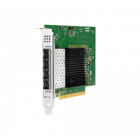 Intel E810-XXVDA4 - Network adapter - PCIe 4.0 x16 - 25 Gigabit SFP28 x 4 - for ProLiant DL110 Gen10, DL20 Gen10, DL325 Gen10, DL345 Gen10, DL360 Gen10, DL380 Gen10 - 0