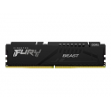 Kingston FURY Beast - DDR5 - module - 16 GB - DIMM 288-pin - 5600 MHz  /  PC5-44800 - CL40 - 1.25 V - unbuffered - on-die ECC - black