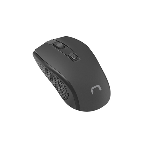 Natec Jay 2 - Mouse - right and left-handed - optical - 4 buttons - wireless - 2.4 GHz - USB wireless receiver - black - 3
