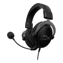 HyperX Cloud II Gaming - Headset - 7.1 channel - full size - wired - USB, 3.5 mm jack - black, gun metal