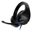 HyperX Cloud Stinger - Gaming - headset - full size - wired - 3.5 mm jack - black, blue - for Sony PlayStation 4, Sony PlayStation 5